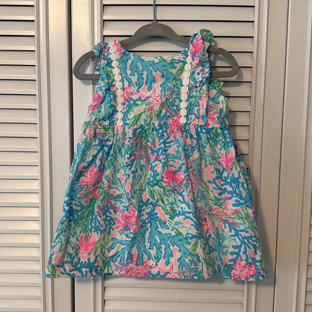 Lilly Pulitzer 12-18 month toddler girls dress with matching bloomers